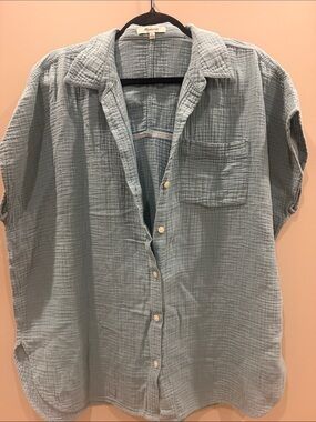 Madewell Central Shirt in Double Gauze.